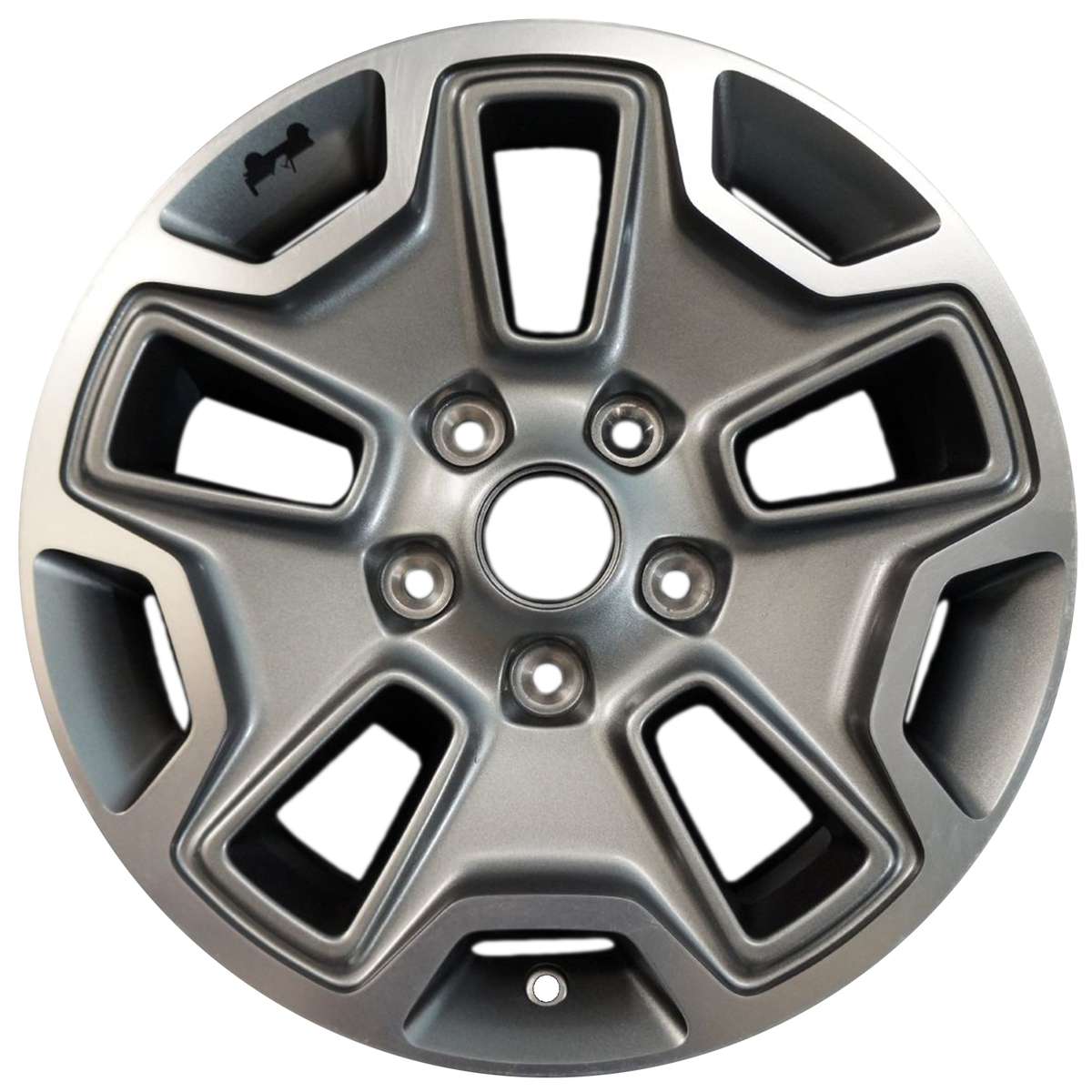 2012 Jeep Wrangler 17" OEM Wheel Rim W9118MC