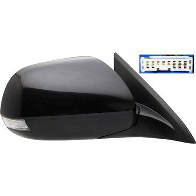 2014 acura tsx passenger side power door mirror with heated glass with mirror memory with turn signal arswmac1321115