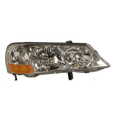 2002 acura tl front passenger side replacement hid headlight lens and housing arswlac2519102v