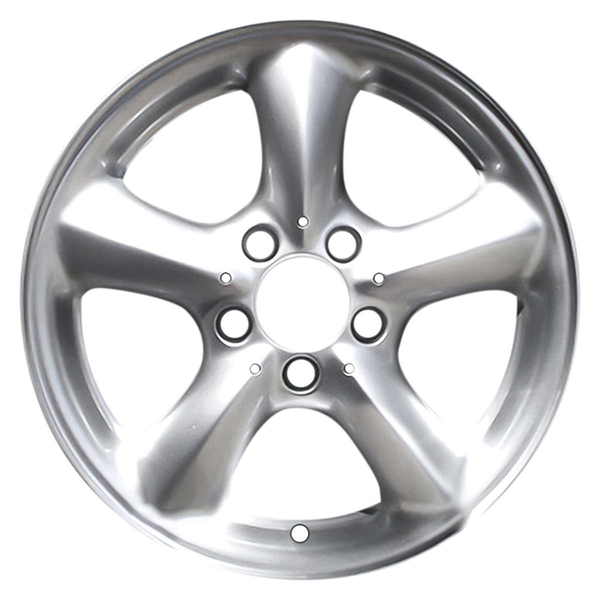 2005 Mercedes Clk320 17" Rear OEM Wheel Rim with Lip W65289AS
