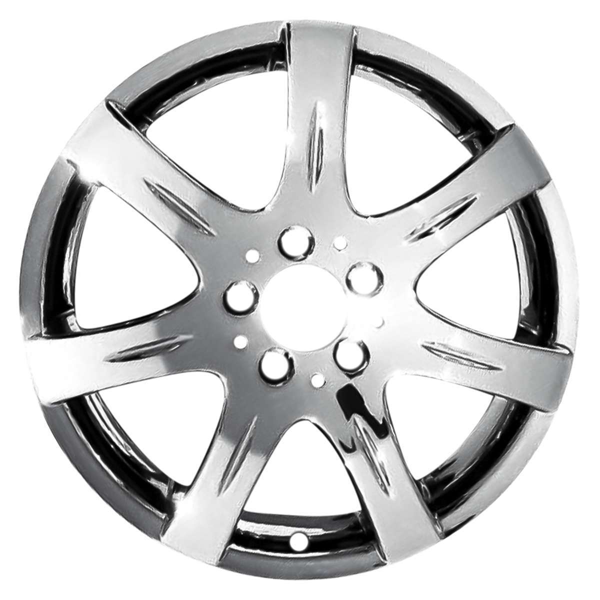 2007 Mercedes E550 17" OEM Wheel Rim W65429CHR