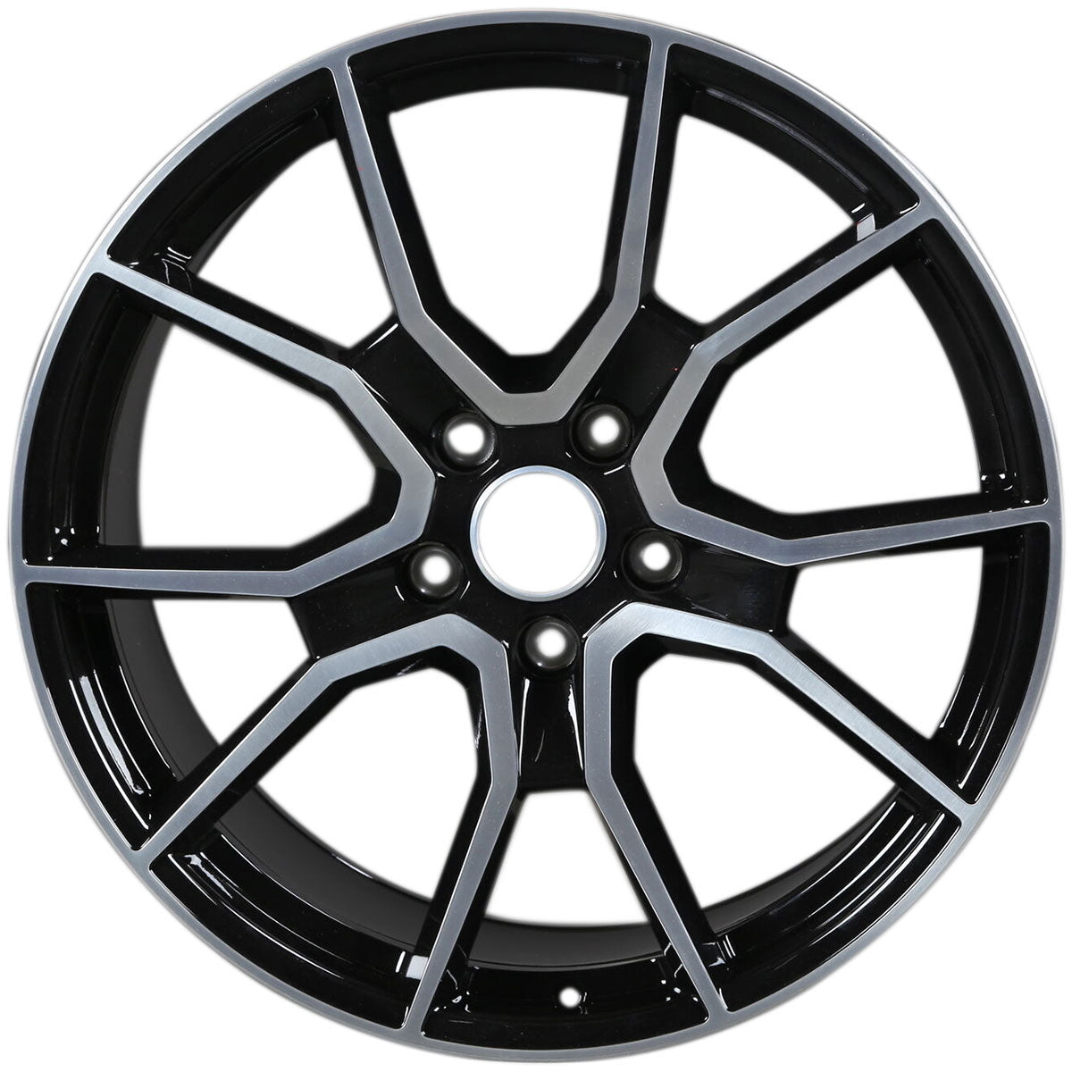 2022 Porsche Taycan 21" Front OEM Wheel Rim W67607MB