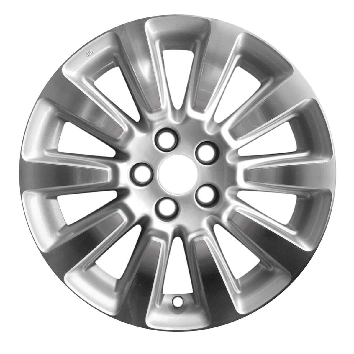 2013 Toyota Sienna 18" OEM Wheel Rim without Ledge Thick Valve Stem Hole W69583AMS