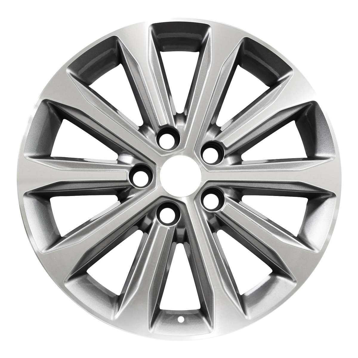 2016 Hyundai Sonata 17" OEM Wheel Rim Without TPMS Slot W70887AMC