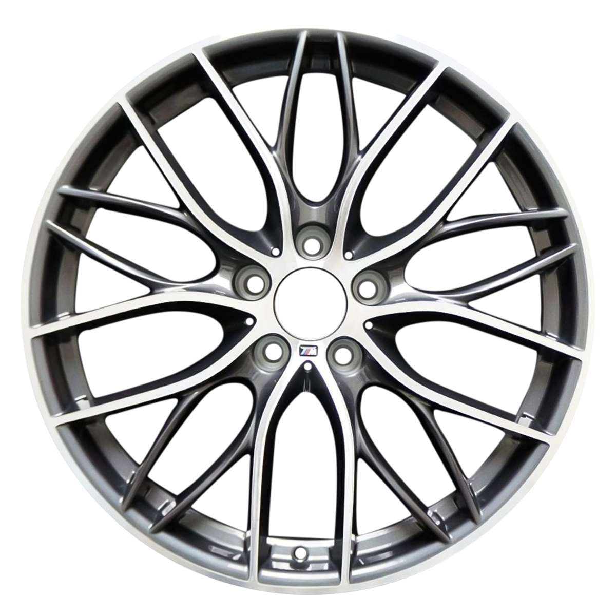 2021 BMW 440i 20 Rear OEM Wheel Rim Style 405 W71555MDC 2021-bmw-440i-20-rear-oem-wheel-rim-style-405-w71555mdc