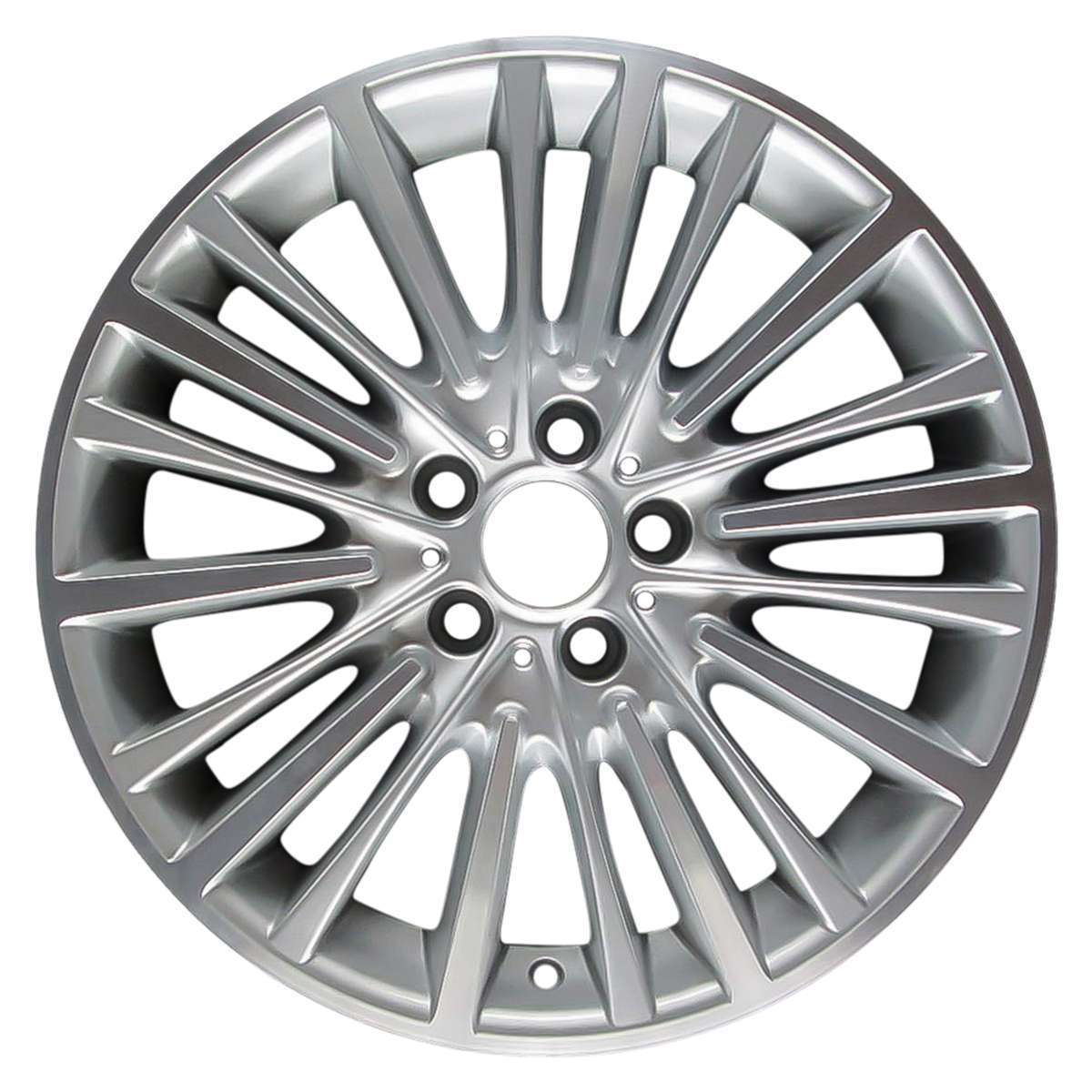 2016 BMW Activehybrid 5 19" Rear OEM Wheel Rim W86004MS