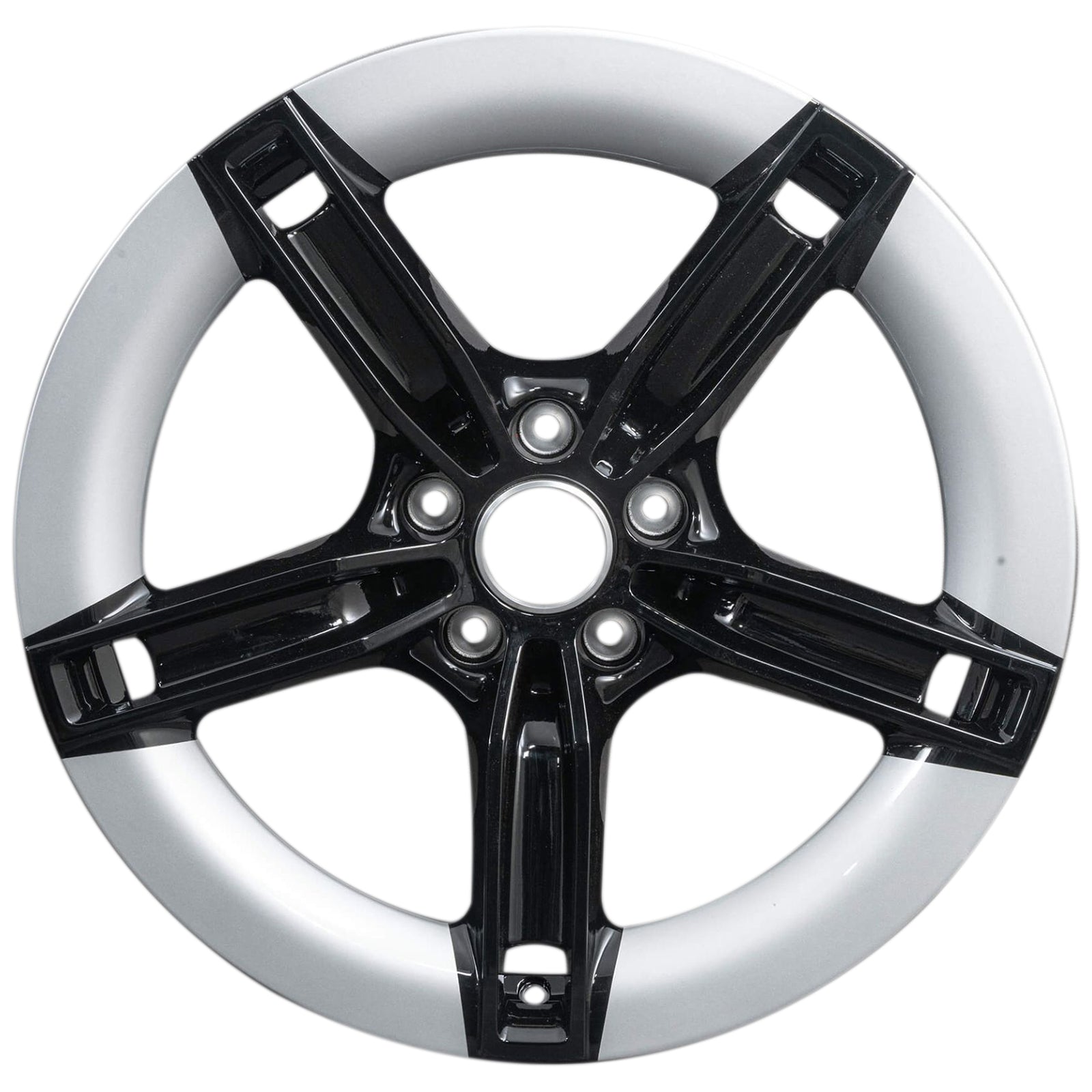 2025 Porsche Taycan 21" Rear OEM Wheel Rim W94079BS