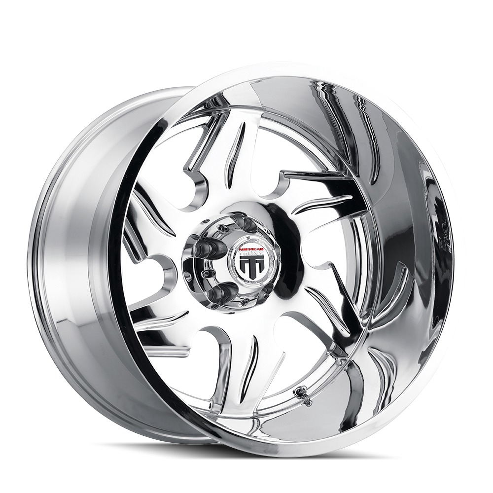 American Truxx 22"x14" Chrome Chrome Custom Wheel ARSWCWAT16322450C76