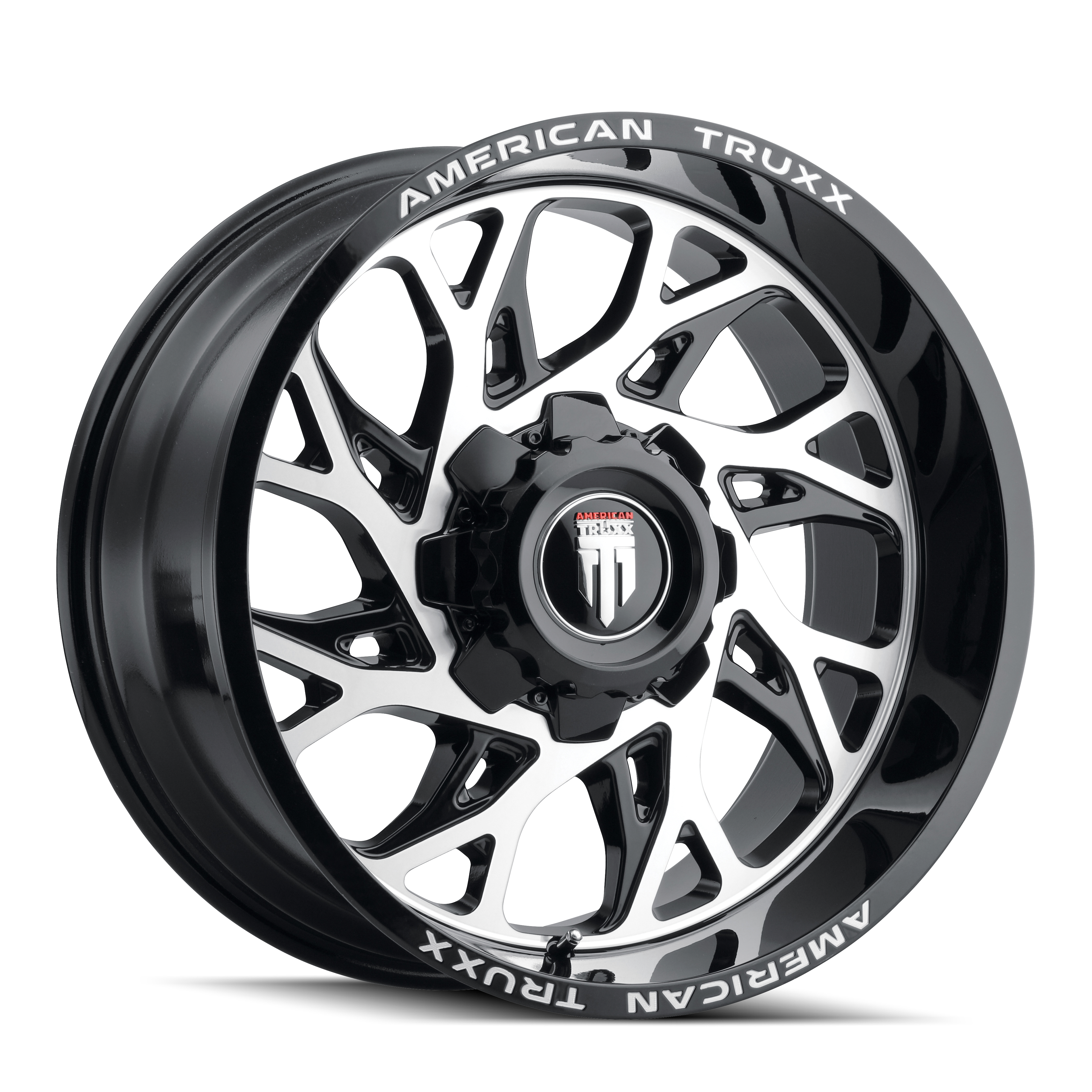 American Truxx 20"x9" Non-Chrome Black/Machined Custom Wheel ARSWCWAT19132952BM0