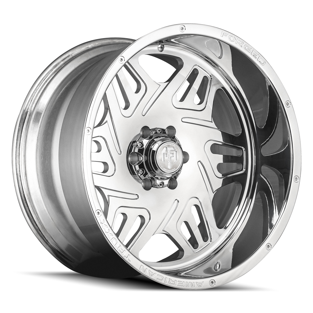 American Truxx Forged 24"x14" Non-Chrome Polished Custom Wheel ARSWCWATF19082447076P