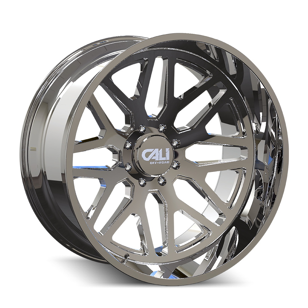 Cali Off-Road 28"x12" Chrome Chrome Custom Wheel ARSWCW911528281C