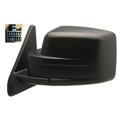 2015 jeep patriot driver side power door mirror with heated glass arswmch1320283