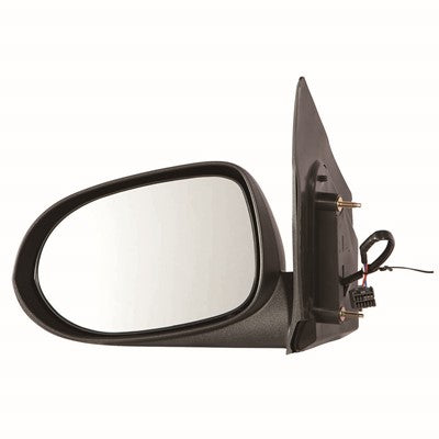 2012 dodge caliber driver side power door mirror with heated glass arswmch1320365