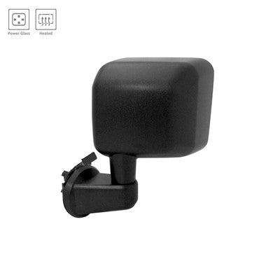 2017 jeep wrangler driver side power door mirror with heated glass arswmch1320390