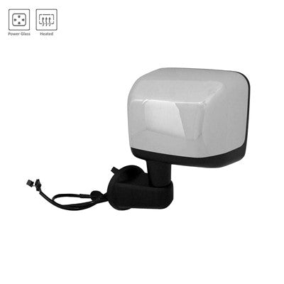 2017 jeep wrangler driver side power door mirror with heated glass arswmch1320391