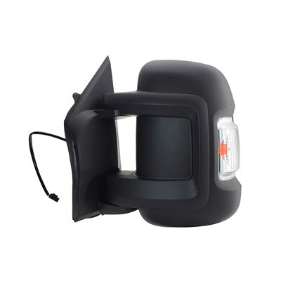 2017 ram promaster 3500 driver side manual door mirror without heated glass with turn signal arswmch1320417