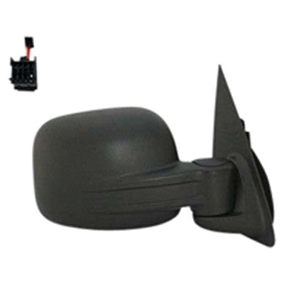 2003 jeep liberty passenger side power door mirror without heated glass arswmch1321218