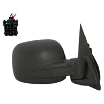 2006 jeep liberty passenger side power door mirror with heated glass arswmch1321235