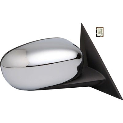 2007 dodge magnum passenger side power door mirror with heated glass without mirror memory arswmch1321340