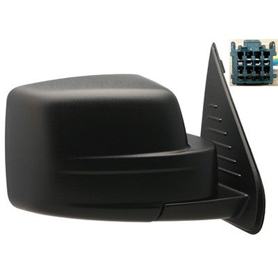 2012 jeep liberty passenger side power door mirror with heated glass without mirror memory arswmch1321371