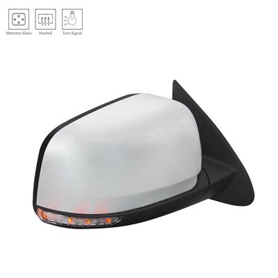 2017 dodge durango passenger side mirror with heated glass with turn signal arswmch1321377