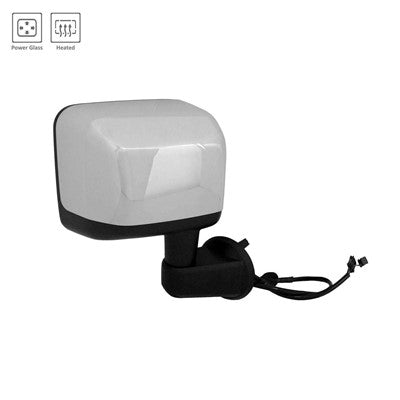 2017 jeep wrangler passenger side power door mirror with heated glass arswmch1321391