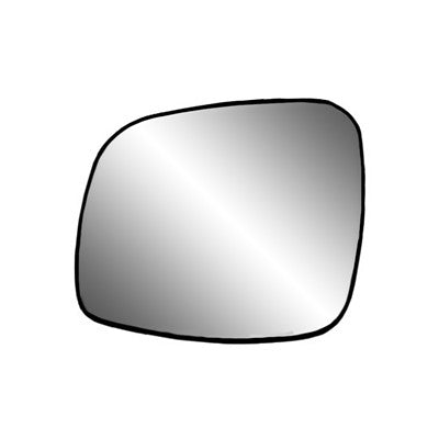 2018 dodge caravan driver side mirror glass assembly with heated glass arswmch1324107
