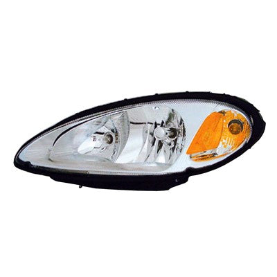 2004 chrysler pt cruiser front driver side replacement headlight assembly arswlch2502131v