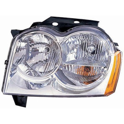 2005 jeep grand cherokee front driver side replacement headlight assembly arswlch2502160c