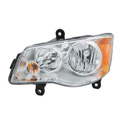 2011 dodge caravan front driver side oem halogen headlight assembly arswlch2502192oe