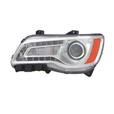 2013 chrysler 300 front driver side oem halogen headlight assembly arswlch2502231oe