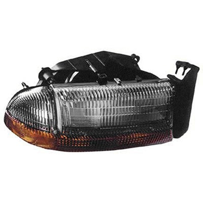 1997 dodge dakota front passenger side replacement headlight assembly arswlch2503117v