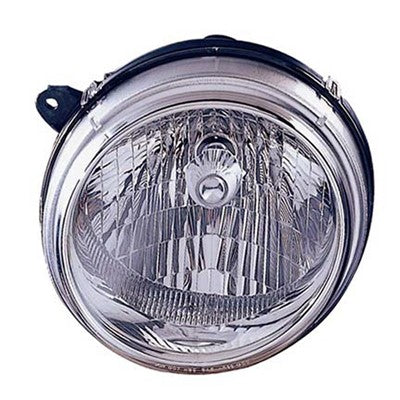 2003 jeep liberty front passenger side replacement headlight lens and housing arswlch2503146v