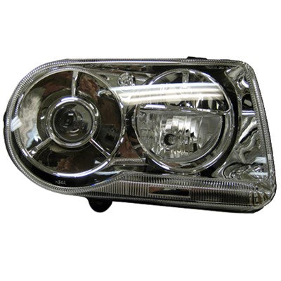 2009 chrysler 300 front passenger side replacement halogen headlight assembly arswlch2503167v