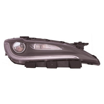 2017 chrysler 200 front passenger side replacement led headlight assembly arswlch2503292c