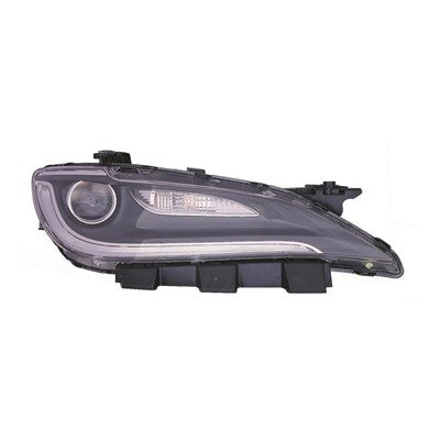 2017 chrysler 200 front passenger side replacement led headlight assembly arswlch2503293c