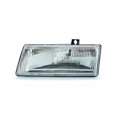 1995 plymouth voyager front driver side replacement headlight lens and housing arswlch2518104v