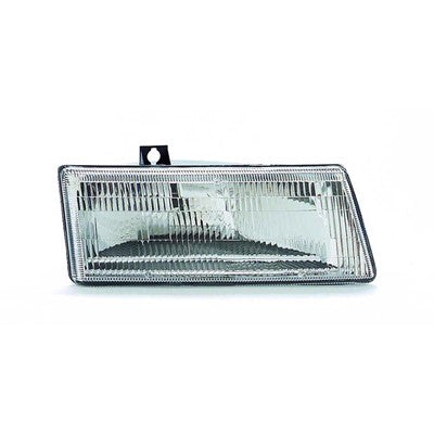 1995 plymouth voyager front passenger side replacement headlight lens and housing arswlch2519104v