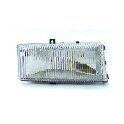 2000 dodge dakota front passenger side replacement headlight lens and housing arswlch2519107v