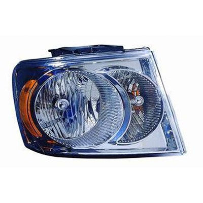 2009 dodge durango front passenger side replacement headlight lens and housing arswlch2519121v
