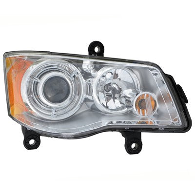 2008 chrysler town country front passenger side replacement hid headlight arswlch2519126c