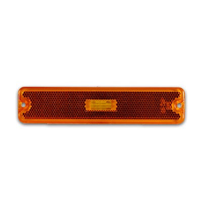 1993 jeep wrangler front driver or passenger side replacement side marker light assembly arswlch2550105