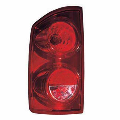 2007 dodge ram rear driver side replacement tail light lens and housing arswlch2800165v