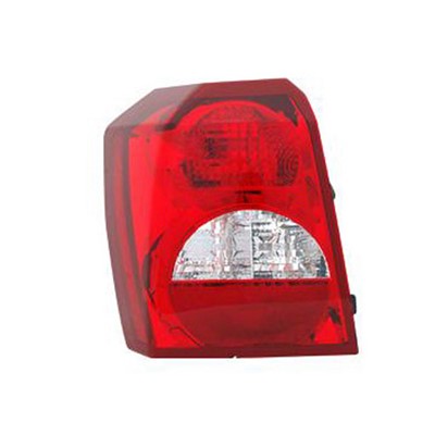 2009 dodge caliber rear driver side replacement tail light assembly arswlch2800185v
