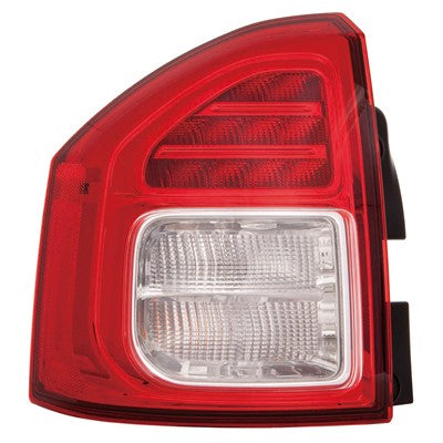 2013 jeep compass rear driver side replacement led tail light assembly arswlch2800197c