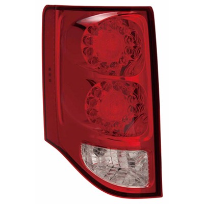 2018 dodge caravan rear driver side replacement led tail light assembly arswlch2800199