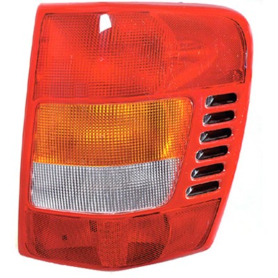 1999 jeep grand cherokee rear passenger side replacement tail light lens and housing arswlch2801138v