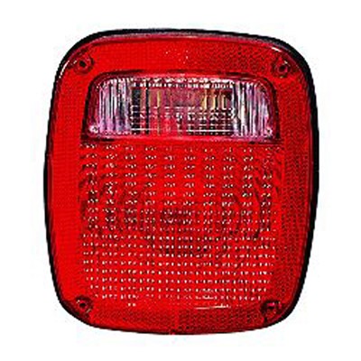 2005 jeep wrangler rear passenger side replacement tail light assembly arswlch2801161c