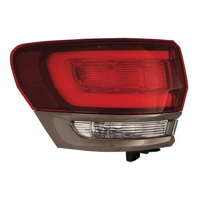 2018 jeep grand cherokee rear driver side replacement tail light assembly arswlch2804118c