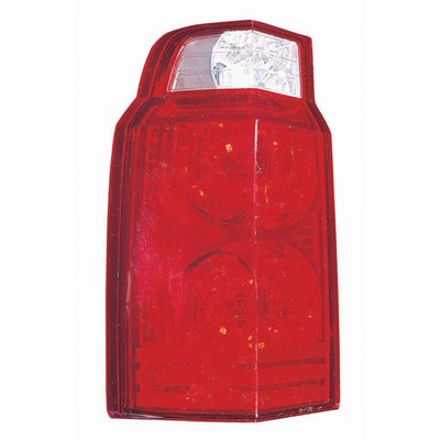 2008 jeep commander rear driver side replacement tail light lens and housing arswlch2818107c